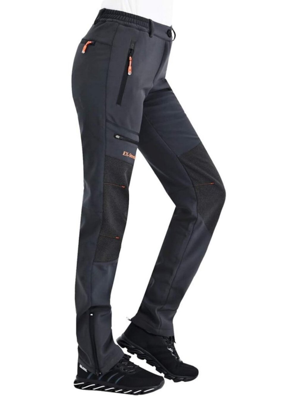 Women's Waterproof Insulated Ski Pants - Softshell Outdoor Hiking & Snowboard